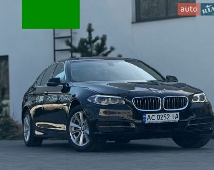 Черный БМВ 5 Серия, объемом двигателя 2 л и пробегом 297 тыс. км за 18300 $, фото 1 на Automoto.ua