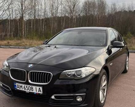 Чорний БМВ 5 Серія, об'ємом двигуна 2 л та пробігом 164 тис. км за 13500 $, фото 1 на Automoto.ua