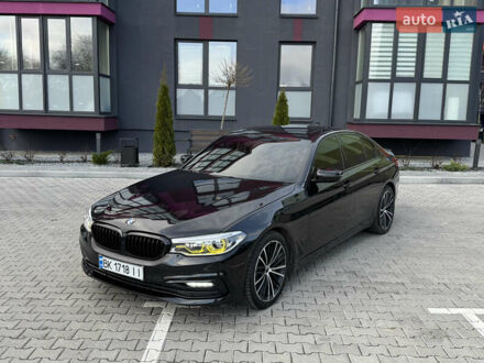 Черный БМВ 5 Серия, объемом двигателя 2 л и пробегом 151 тыс. км за 22950 $, фото 1 на Automoto.ua