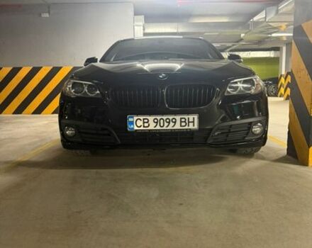 Черный БМВ 5 Серия, объемом двигателя 2 л и пробегом 150 тыс. км за 16000 $, фото 1 на Automoto.ua