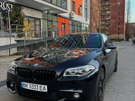 Черный БМВ 5 Серия, объемом двигателя 2 л и пробегом 209 тыс. км за 20000 $, фото 1 на Automoto.ua