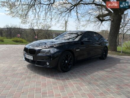 Чорний БМВ 5 Серія, об'ємом двигуна 2 л та пробігом 170 тис. км за 14999 $, фото 1 на Automoto.ua