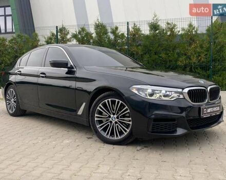 Черный БМВ 5 Серия, объемом двигателя 3 л и пробегом 99 тыс. км за 31990 $, фото 1 на Automoto.ua