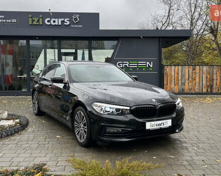 Черный БМВ 5 Серия, объемом двигателя 2 л и пробегом 80 тыс. км за 28500 $, фото 1 на Automoto.ua