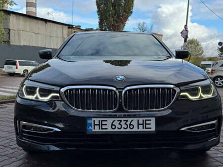 Черный БМВ 5 Серия, объемом двигателя 3 л и пробегом 157 тыс. км за 32500 $, фото 1 на Automoto.ua