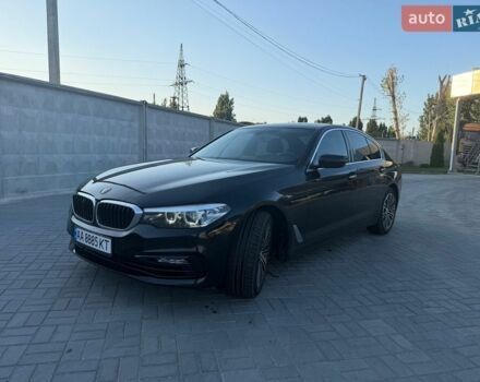 Черный БМВ 5 Серия, объемом двигателя 2 л и пробегом 139 тыс. км за 23800 $, фото 1 на Automoto.ua