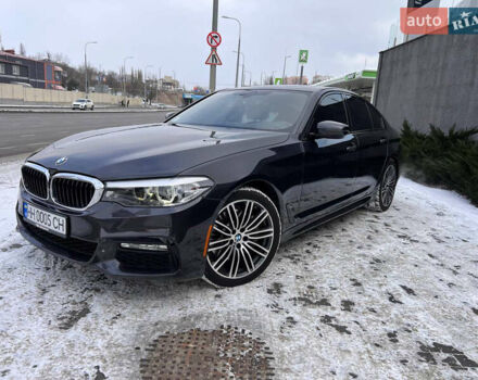 Черный БМВ 5 Серия, объемом двигателя 3 л и пробегом 77 тыс. км за 31000 $, фото 1 на Automoto.ua