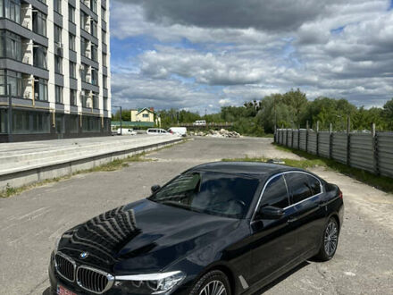 Черный БМВ 5 Серия, объемом двигателя 2 л и пробегом 80 тыс. км за 26600 $, фото 1 на Automoto.ua