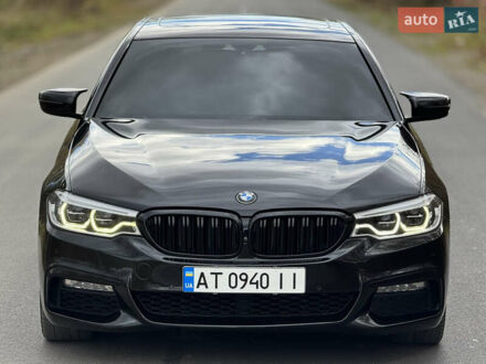 Черный БМВ 5 Серия, объемом двигателя 3 л и пробегом 182 тыс. км за 33500 $, фото 1 на Automoto.ua