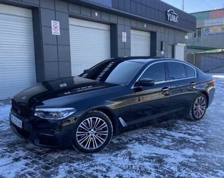 Черный БМВ 5 Серия, объемом двигателя 2 л и пробегом 102 тыс. км за 27500 $, фото 1 на Automoto.ua