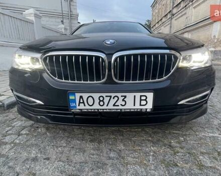 Чорний БМВ 5 Серія, об'ємом двигуна 3 л та пробігом 186 тис. км за 30900 $, фото 1 на Automoto.ua