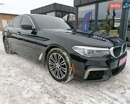 Черный БМВ 5 Серия, объемом двигателя 2 л и пробегом 225 тыс. км за 18700 $, фото 1 на Automoto.ua