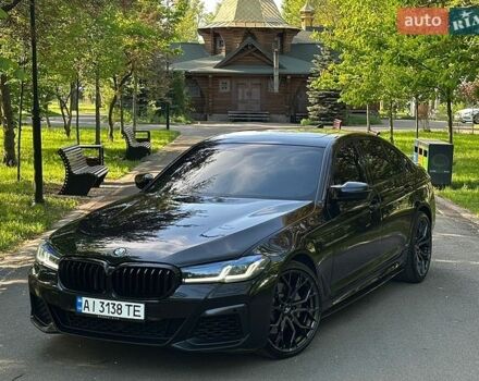 Черный БМВ 5 Серия, объемом двигателя 3 л и пробегом 166 тыс. км за 32500 $, фото 1 на Automoto.ua