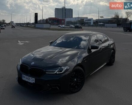 Черный БМВ 5 Серия, объемом двигателя 3 л и пробегом 112 тыс. км за 35999 $, фото 1 на Automoto.ua