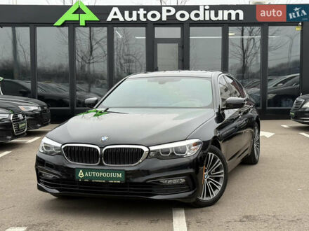 Черный БМВ 5 Серия, объемом двигателя 2 л и пробегом 188 тыс. км за 26400 $, фото 1 на Automoto.ua
