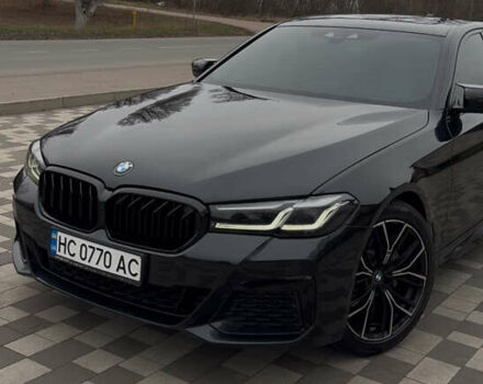 Черный БМВ 5 Серия, объемом двигателя 2 л и пробегом 165 тыс. км за 29500 $, фото 1 на Automoto.ua