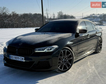 Черный БМВ 5 Серия, объемом двигателя 2 л и пробегом 196 тыс. км за 28500 $, фото 1 на Automoto.ua