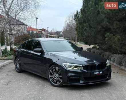 Черный БМВ 5 Серия, объемом двигателя 3 л и пробегом 150 тыс. км за 30000 $, фото 1 на Automoto.ua