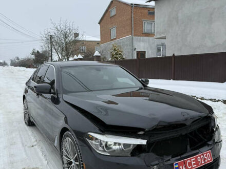 Черный БМВ 5 Серия, объемом двигателя 2 л и пробегом 254 тыс. км за 16500 $, фото 1 на Automoto.ua