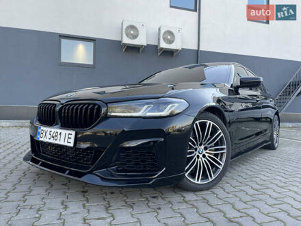 Черный БМВ 5 Серия, объемом двигателя 2 л и пробегом 132 тыс. км за 26700 $, фото 1 на Automoto.ua