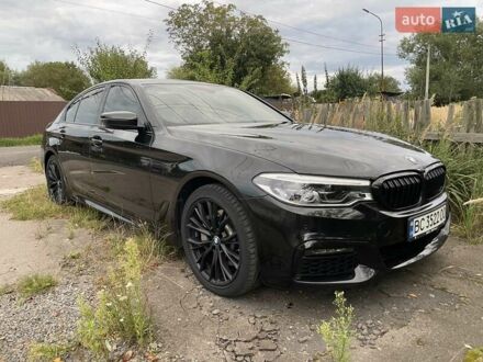 Чорний БМВ 5 Серія, об'ємом двигуна 2 л та пробігом 77 тис. км за 29500 $, фото 1 на Automoto.ua