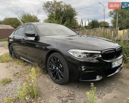 Чорний БМВ 5 Серія, об'ємом двигуна 2 л та пробігом 77 тис. км за 29500 $, фото 1 на Automoto.ua