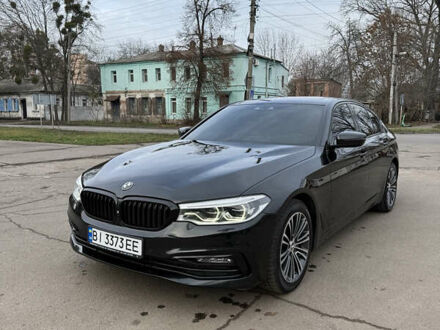 Черный БМВ 5 Серия, объемом двигателя 2 л и пробегом 120 тыс. км за 29200 $, фото 1 на Automoto.ua