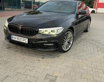 Черный БМВ 5 Серия, объемом двигателя 2 л и пробегом 204 тыс. км за 18000 $, фото 1 на Automoto.ua