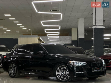 Чорний БМВ 5 Серія, об'ємом двигуна 3 л та пробігом 132 тис. км за 34999 $, фото 1 на Automoto.ua