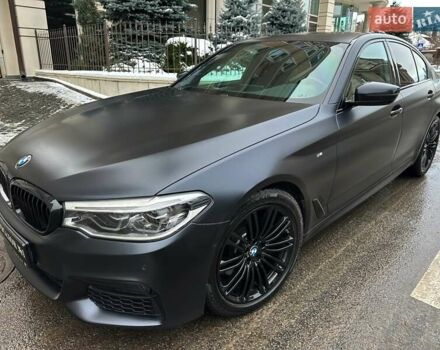 Чорний БМВ 5 Серія, об'ємом двигуна 2 л та пробігом 193 тис. км за 33500 $, фото 1 на Automoto.ua