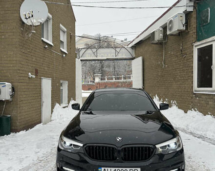 Черный БМВ 5 Серия, объемом двигателя 2 л и пробегом 165 тыс. км за 23000 $, фото 1 на Automoto.ua