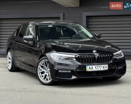 Черный БМВ 5 Серия, объемом двигателя 2 л и пробегом 128 тыс. км за 27900 $, фото 1 на Automoto.ua