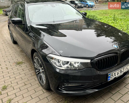 Чорний БМВ 5 Серія, об'ємом двигуна 2 л та пробігом 294 тис. км за 23999 $, фото 1 на Automoto.ua