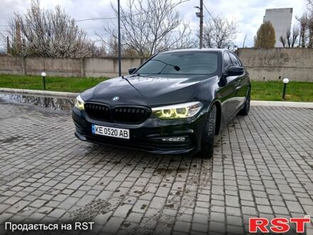 Черный БМВ 5 Серия, объемом двигателя 2 л и пробегом 150 тыс. км за 26500 $, фото 1 на Automoto.ua