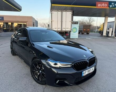 Черный БМВ 5 Серия, объемом двигателя 2 л и пробегом 200 тыс. км за 26500 $, фото 1 на Automoto.ua