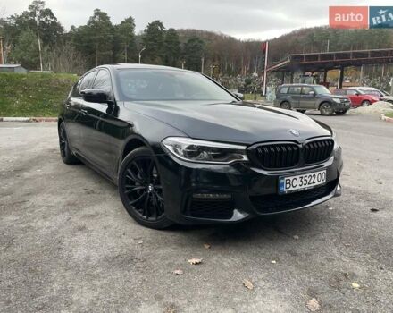 Чорний БМВ 5 Серія, об'ємом двигуна 2 л та пробігом 79 тис. км за 29500 $, фото 1 на Automoto.ua