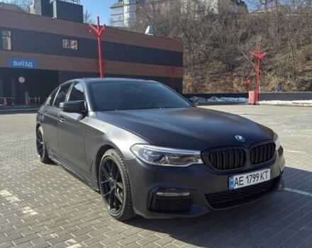Черный БМВ 5 Серия, объемом двигателя 3 л и пробегом 109 тыс. км за 42400 $, фото 1 на Automoto.ua