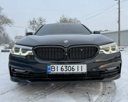 Черный БМВ 5 Серия, объемом двигателя 2 л и пробегом 126 тыс. км за 28000 $, фото 1 на Automoto.ua