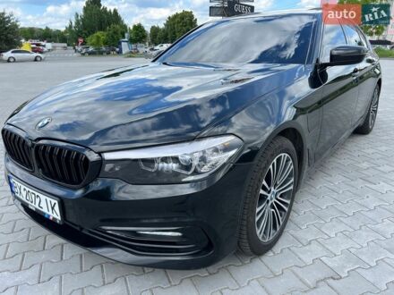 Чорний БМВ 5 Серія, об'ємом двигуна 2 л та пробігом 278 тис. км за 24900 $, фото 1 на Automoto.ua