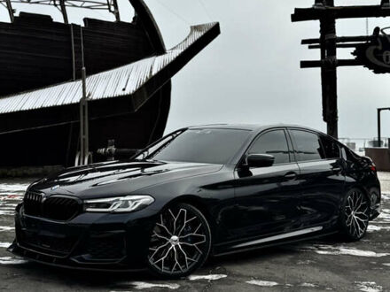 Черный БМВ 5 Серия, объемом двигателя 4.4 л и пробегом 77 тыс. км за 41400 $, фото 1 на Automoto.ua