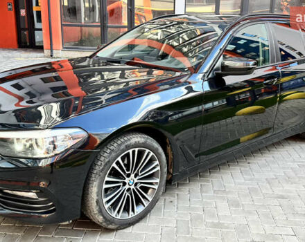 Черный БМВ 5 Серия, объемом двигателя 2 л и пробегом 294 тыс. км за 21999 $, фото 1 на Automoto.ua