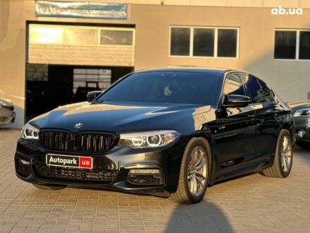Черный БМВ 5 Серия, объемом двигателя 2 л и пробегом 216 тыс. км за 29490 $, фото 1 на Automoto.ua