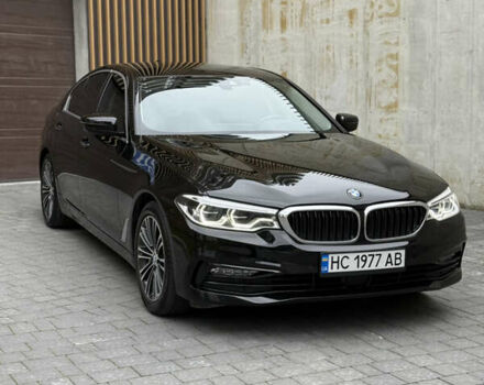 Черный БМВ 5 Серия, объемом двигателя 2 л и пробегом 188 тыс. км за 27499 $, фото 1 на Automoto.ua