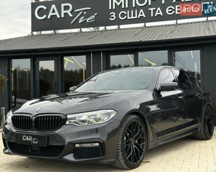 Черный БМВ 5 Серия, объемом двигателя 3 л и пробегом 182 тыс. км за 30500 $, фото 1 на Automoto.ua