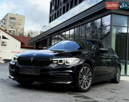 Черный БМВ 5 Серия, объемом двигателя 2 л и пробегом 185 тыс. км за 28900 $, фото 1 на Automoto.ua