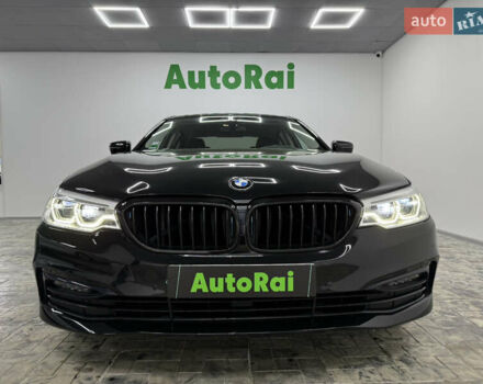 Черный БМВ 5 Серия, объемом двигателя 2 л и пробегом 160 тыс. км за 26500 $, фото 1 на Automoto.ua