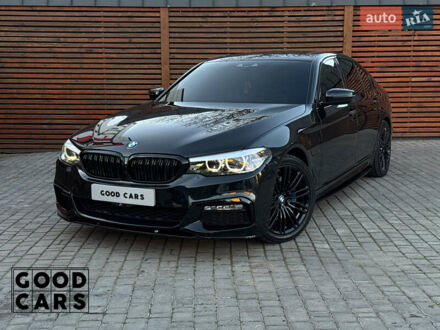 Черный БМВ 5 Серия, объемом двигателя 2 л и пробегом 161 тыс. км за 27000 $, фото 1 на Automoto.ua