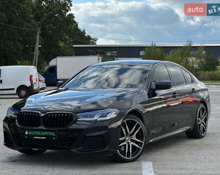 Черный БМВ 5 Серия, объемом двигателя 2 л и пробегом 177 тыс. км за 26990 $, фото 1 на Automoto.ua