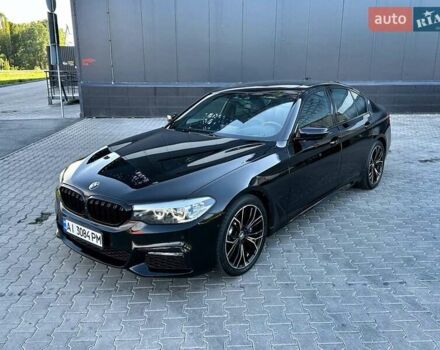Черный БМВ 5 Серия, объемом двигателя 3 л и пробегом 103 тыс. км за 35000 $, фото 1 на Automoto.ua