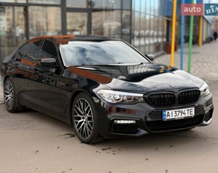 Черный БМВ 5 Серия, объемом двигателя 2 л и пробегом 189 тыс. км за 22450 $, фото 1 на Automoto.ua